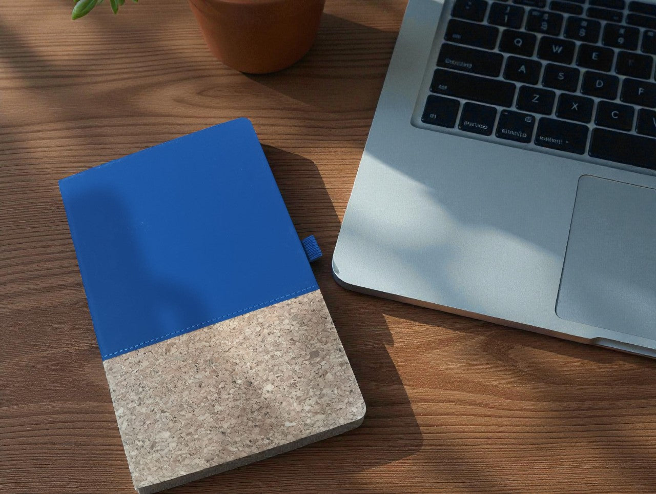 SHAYONA GIFT SHOP-Modern Professional Cork and PU Leather Diary – Personalized Gifting Notebook