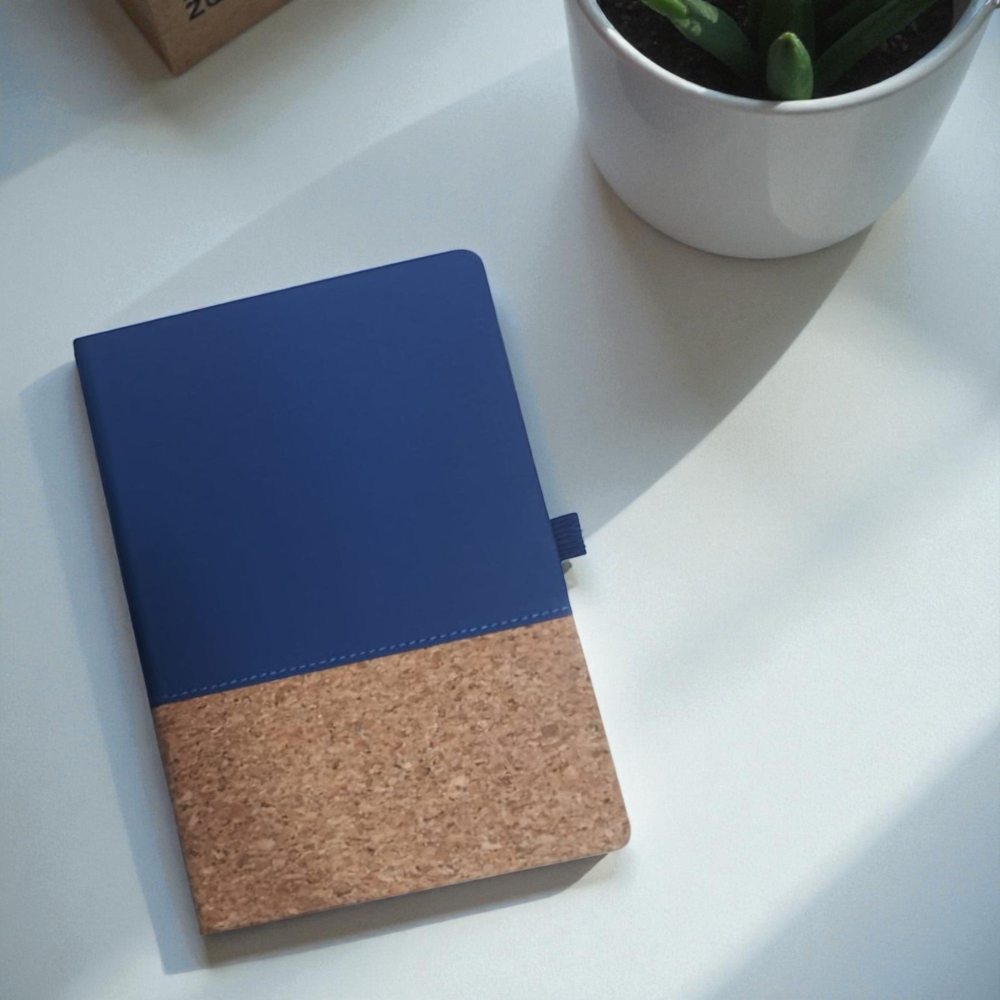 SHAYONA GIFT SHOP-Modern Professional Cork and PU Leather Diary – Personalized Gifting Notebook
