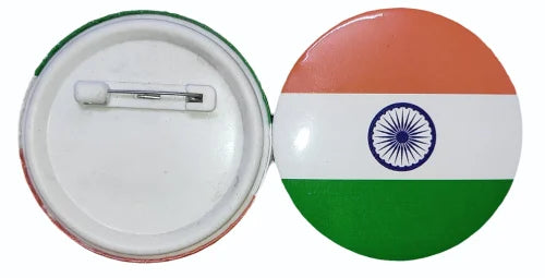 Customized Pin Badge | Personalised Button Badge with Your Design, Logo, Photo or Text | Ideal for Events, Birthdays, School, College & Brand Promotions(Size - 58mm)