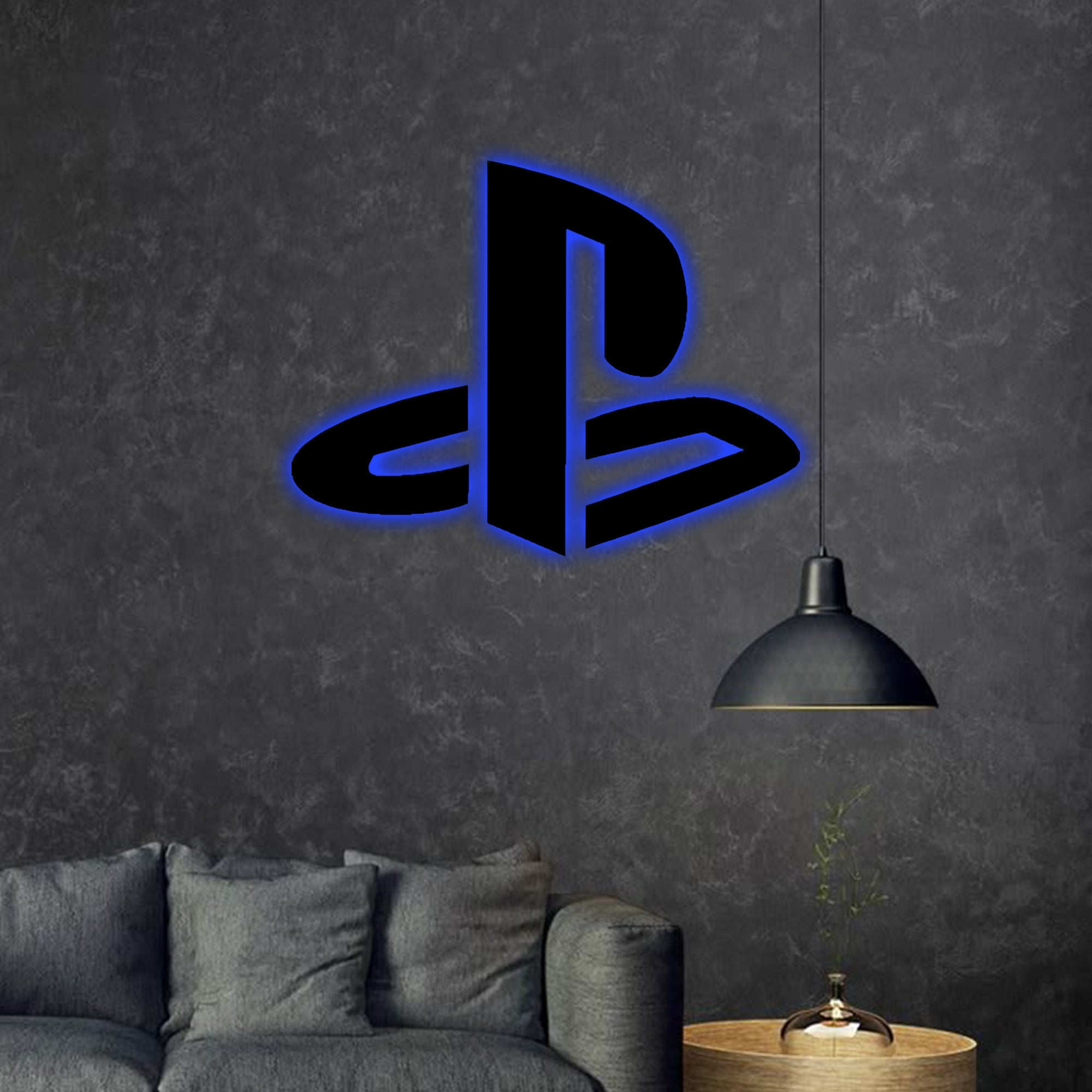 Shayona Personalized GAMING Backlit LED Logo with Acrylic Finish