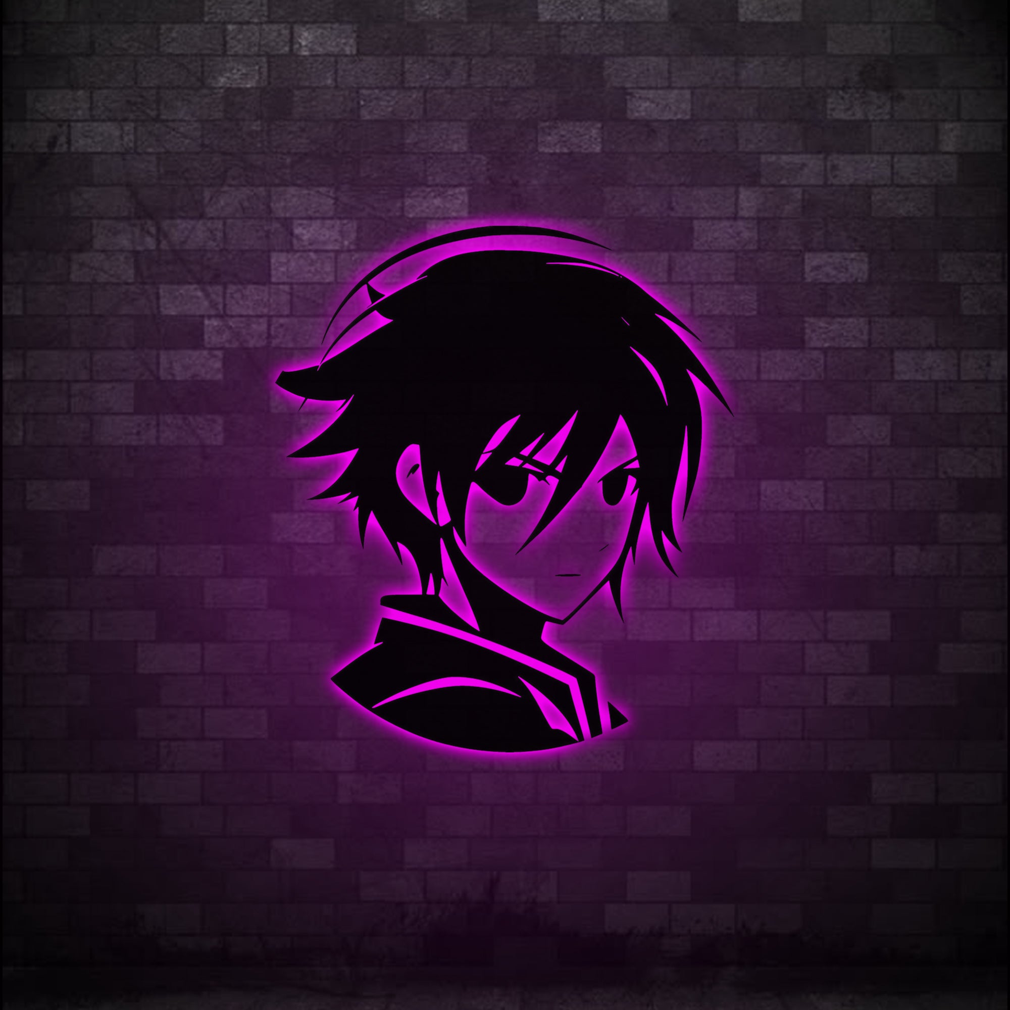 Shayona Personalized anime Backlit LED Logo with Acrylic Finish