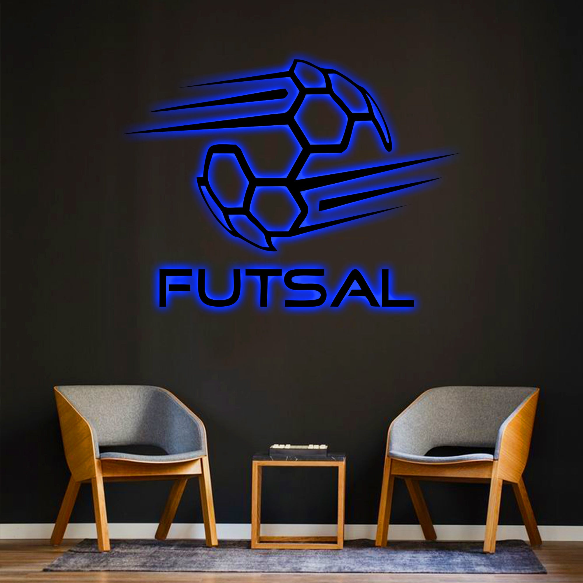 Shayona Personalized Sports Backlit LED Logo with Acrylic Finish