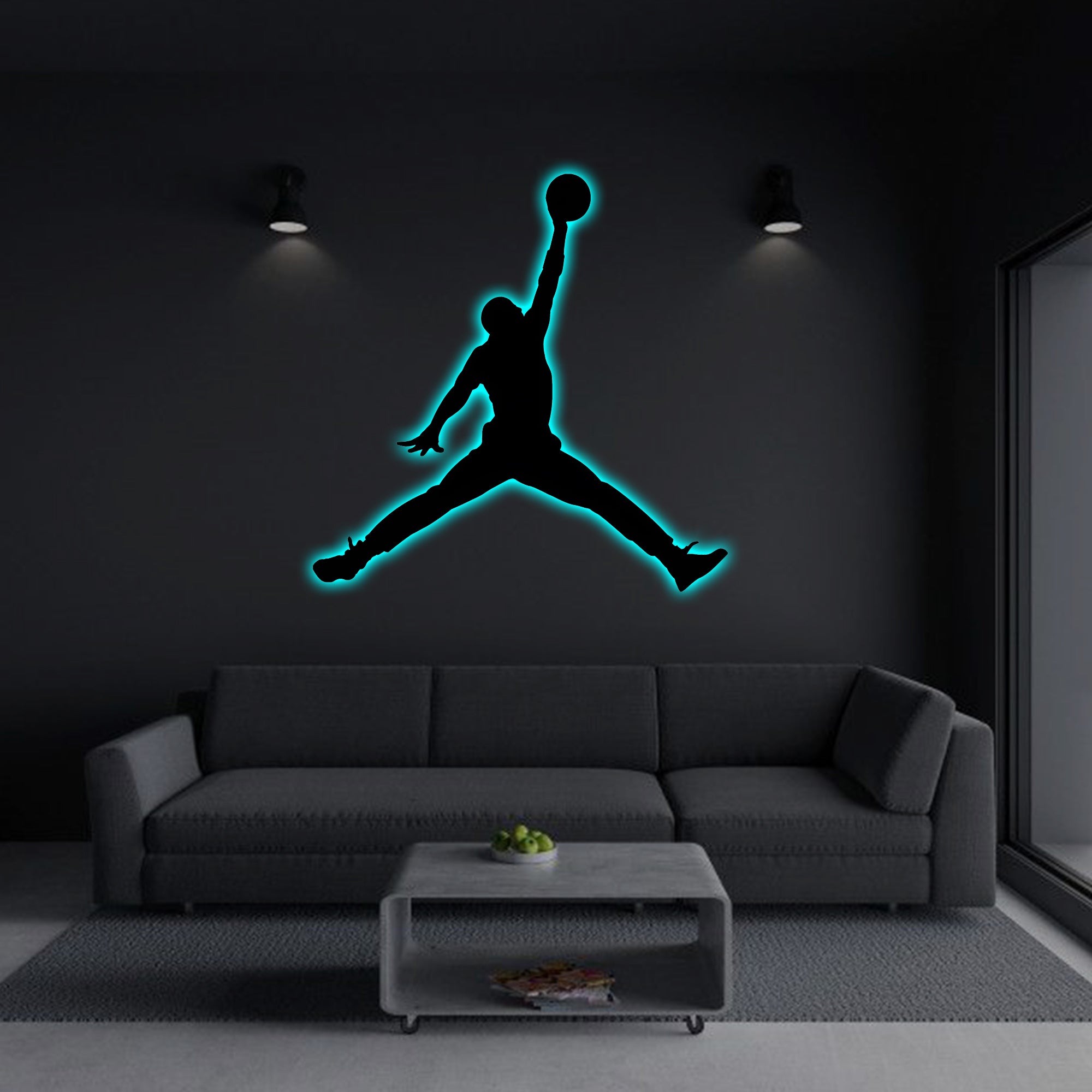 Shayona Personalized SNEAKERHEAD Backlit LED Logo with Acrylic Finish