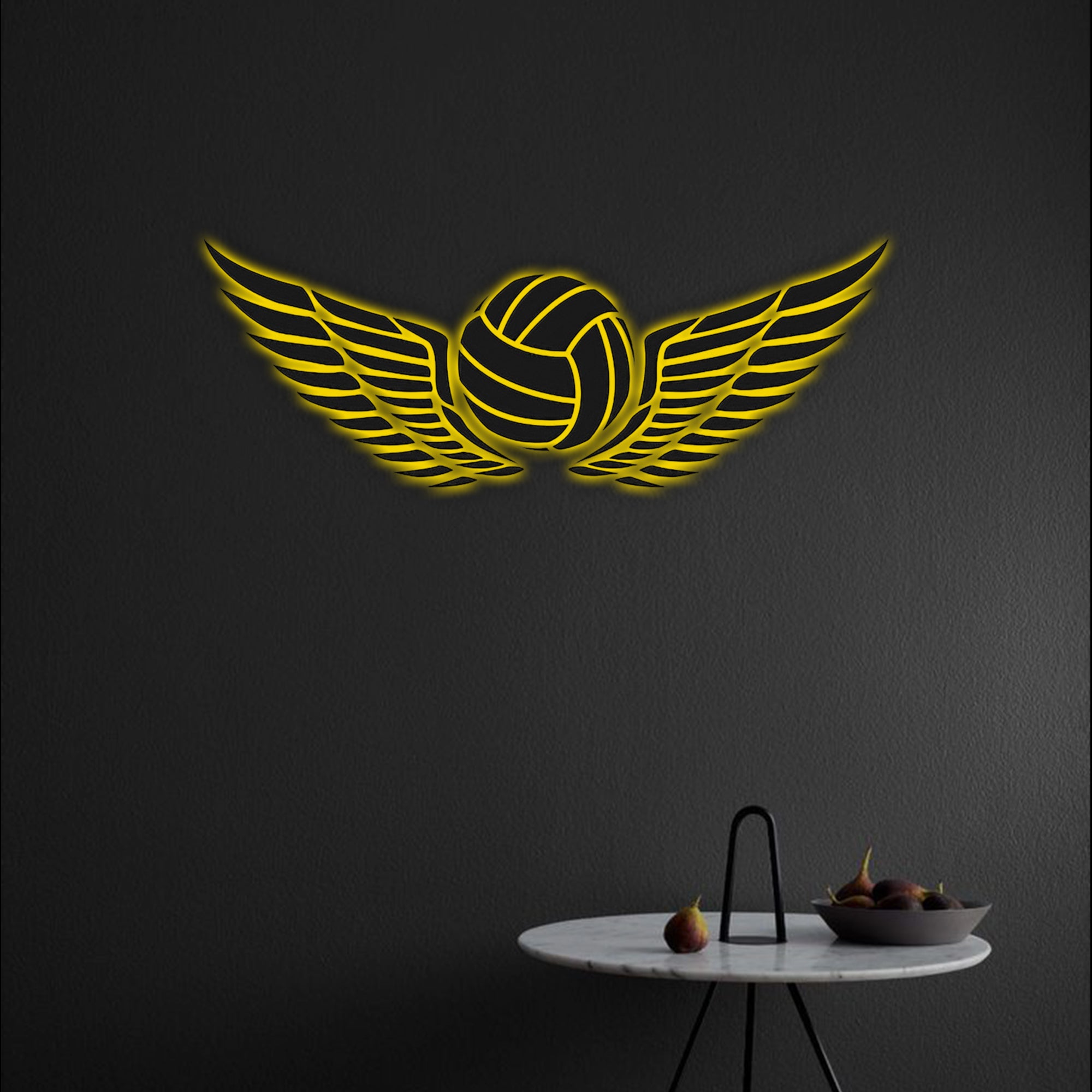 Shayona Personalized Sports Backlit LED Logo with Acrylic Finish