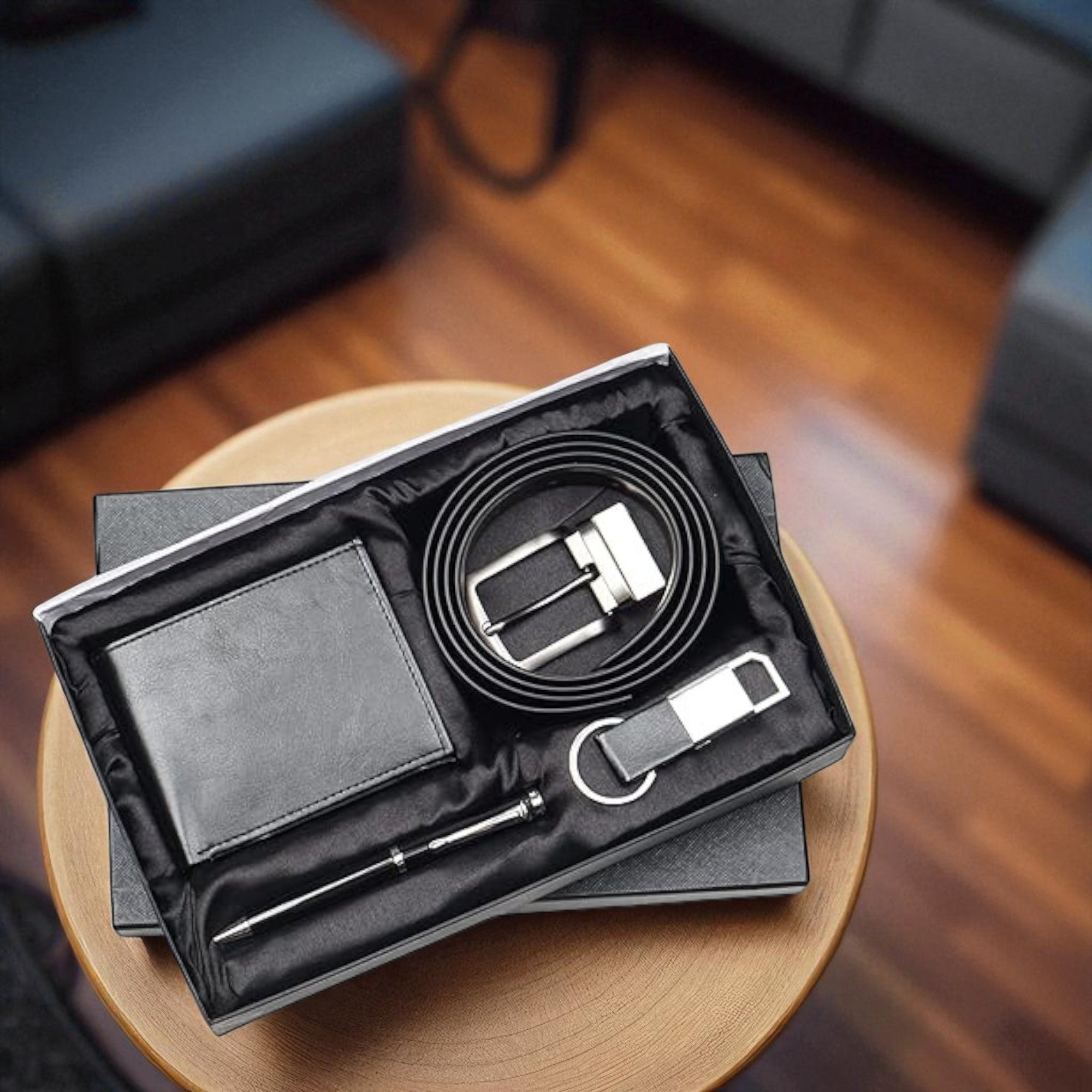 Shayona Pen ,Keychain, wallet and belt gift pack Pen Gift Set For Employee Joining Kits, incentives for employees