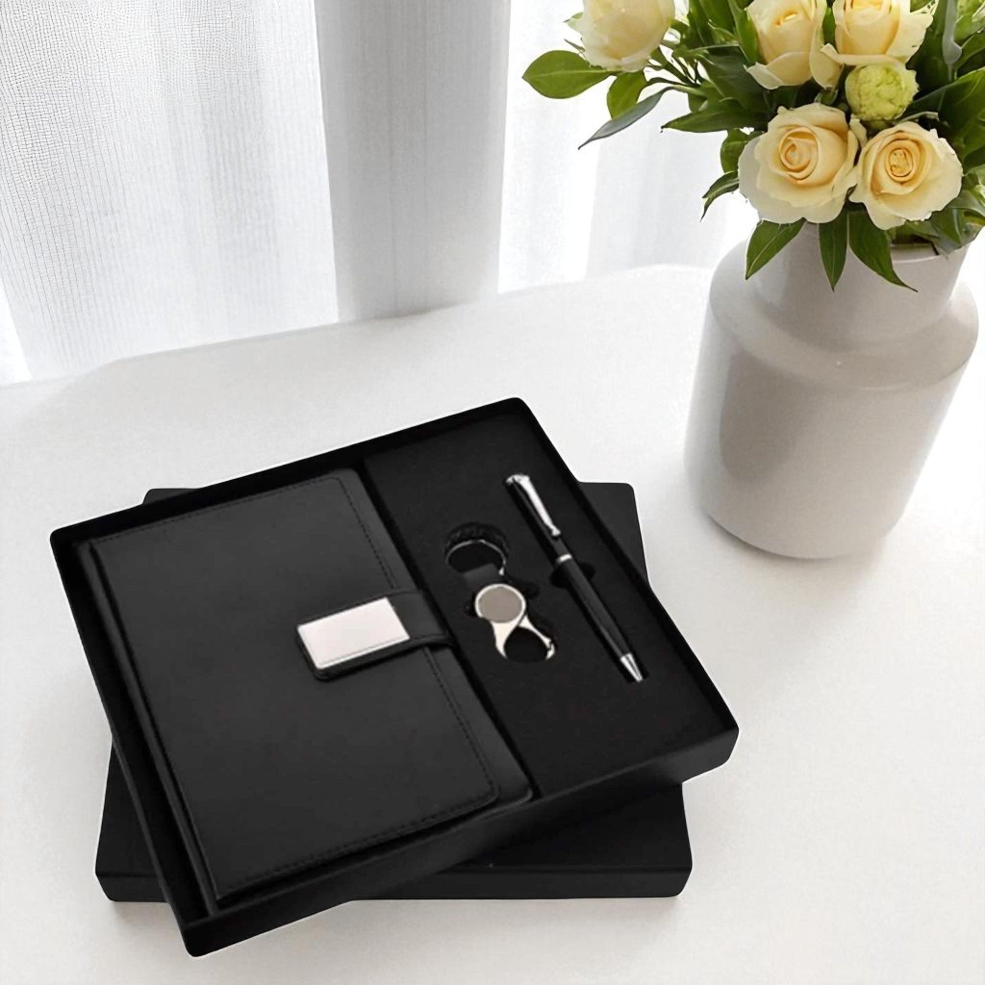 Shayona Diary Pen With Key chain & Set Premium Gifting Products For Office