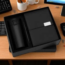 Shayona Premium Corporate Gift Set – Diary, Stainless Steel Bottle, Pen & Card Holder | Luxury Gift Combo for Office, Birthday, Anniversary & Festive Gifting