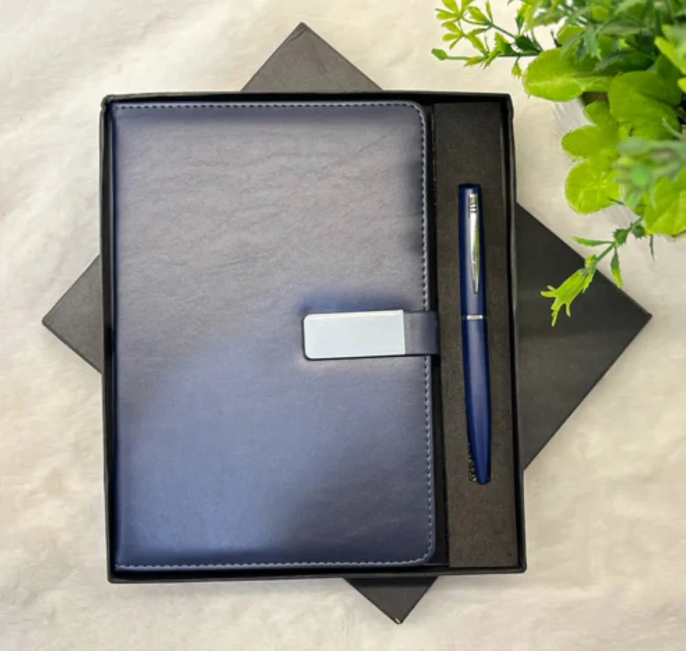 Shayona Premium Diary & Pen Gift Set – Luxury Notebook with Pen in Elegant Box | Corporate & Personal Gift Combo