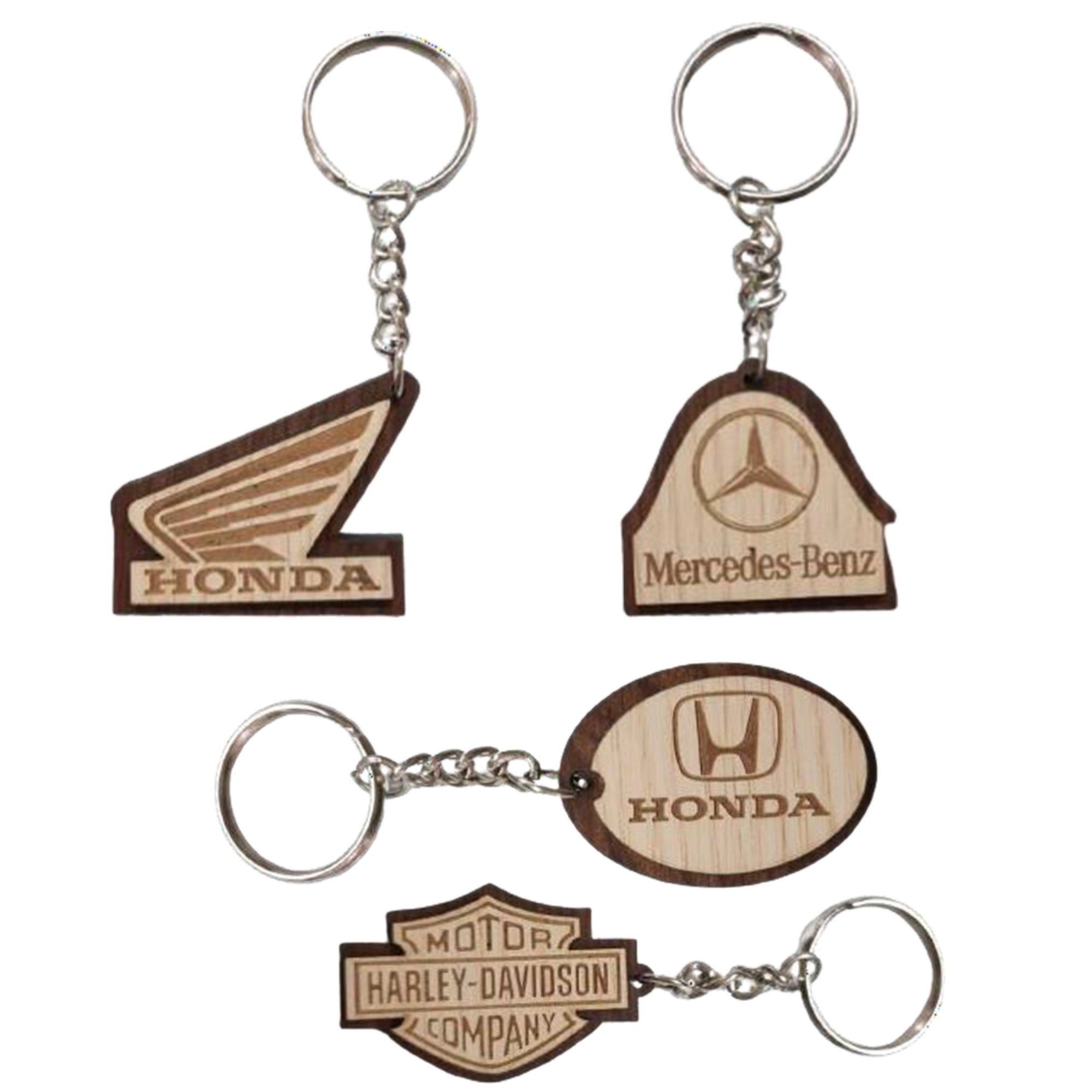 Shayona personalized MDF Wooden keychain-1