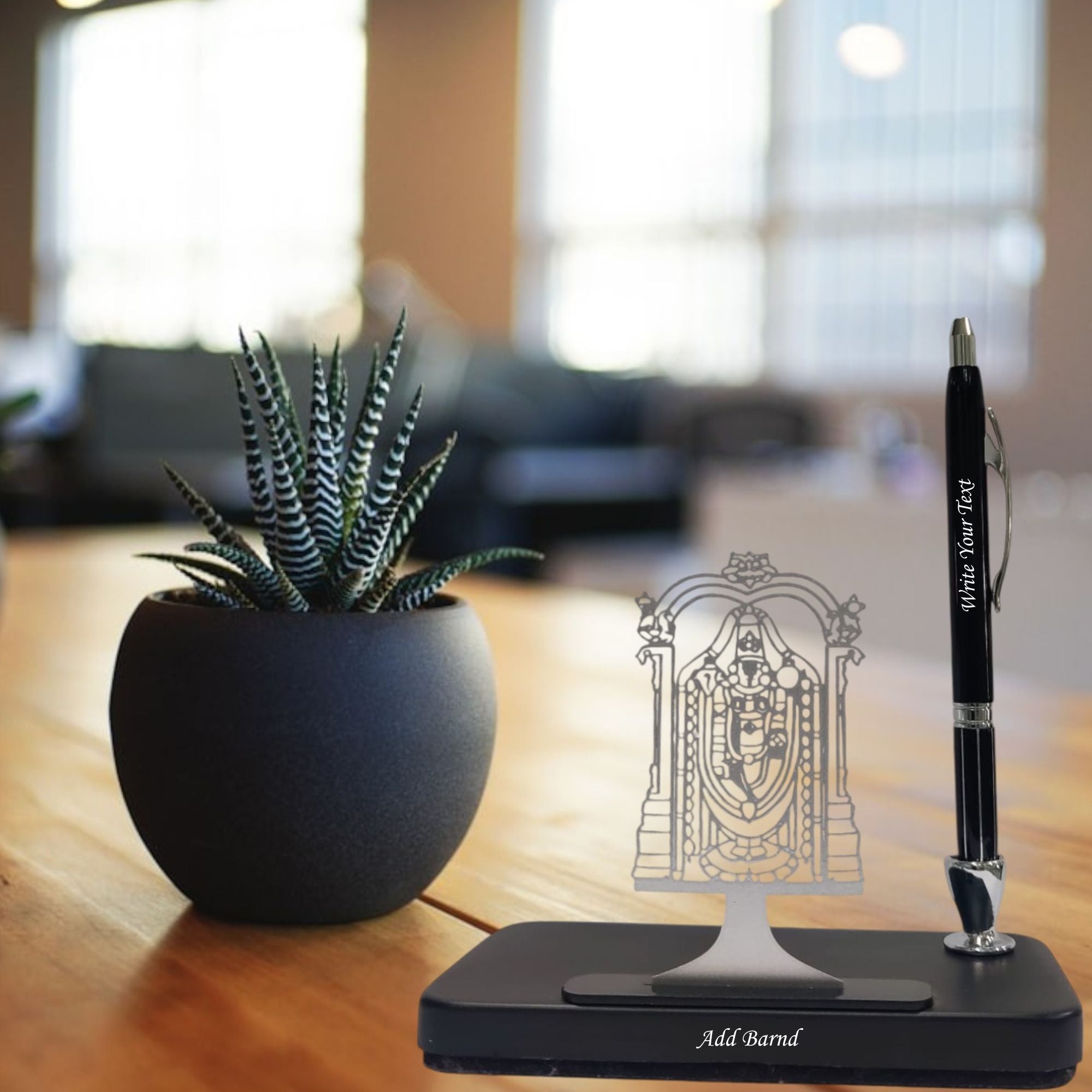 SHAYONA Personalized Doctor Pen & Keychain with Your Name Engraved Customized Gift Combo Ideal for Doctors' Day, Anniversary, Birthday, Father’s Day - Black Color