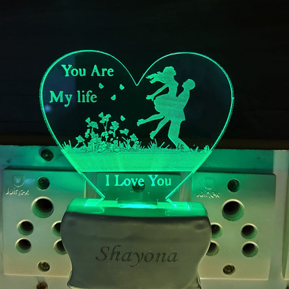 I Love You Plug In Night Lamp
