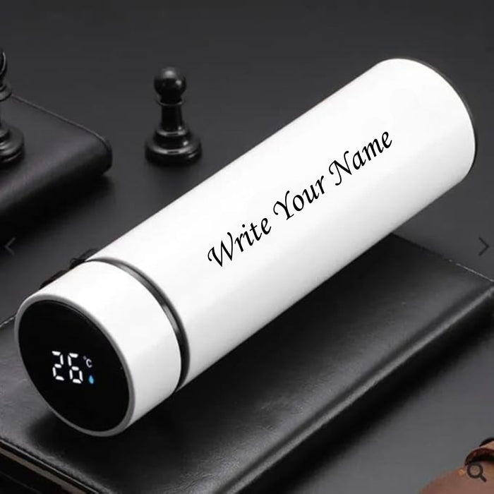 shayona white Temperature Display Bottle