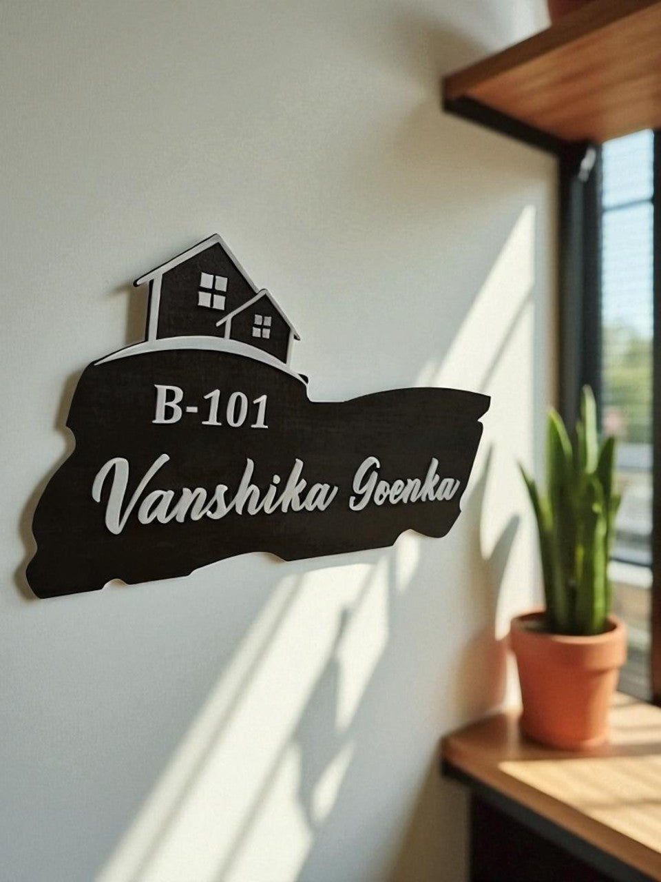 Shayona gift Shop Custom 3D House Name Plate
