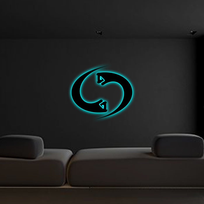 Shayona Personalized  GAMING Backlit LED Logo with Acrylic Finish