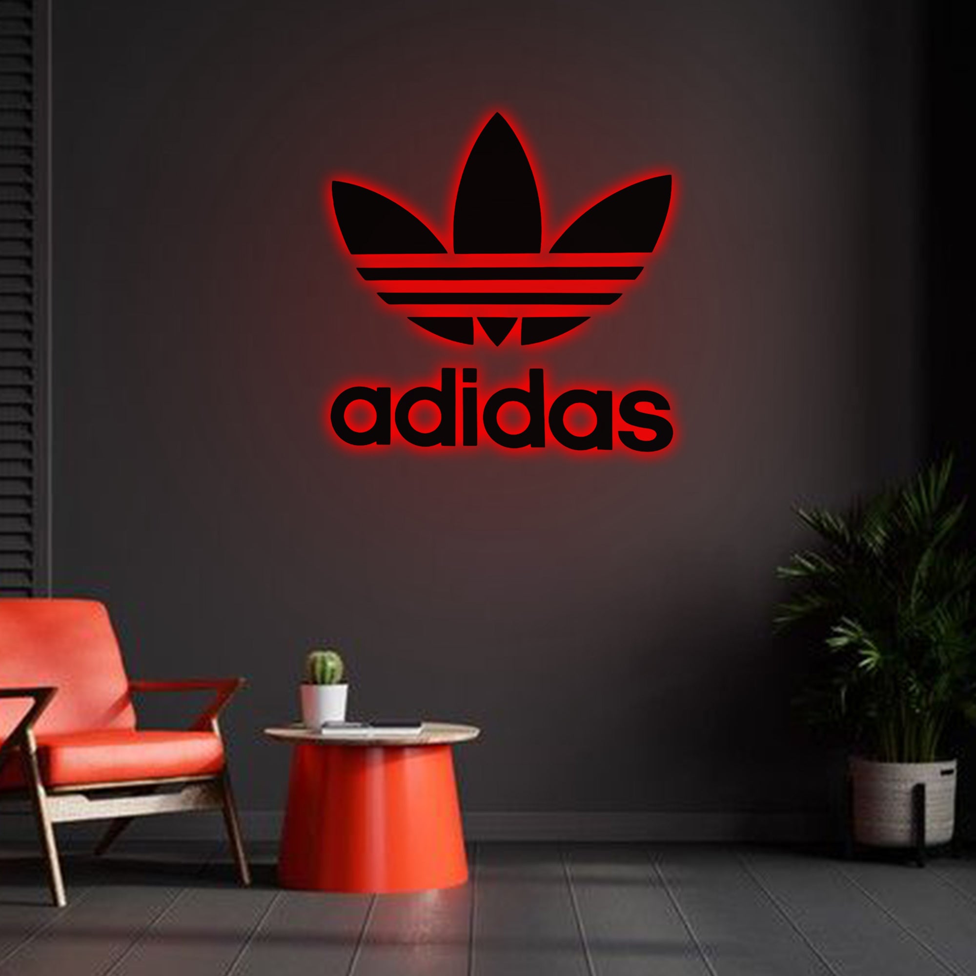 Shayona Personalized  SNEAKERHEAD  Backlit LED Logo with Acrylic Finish