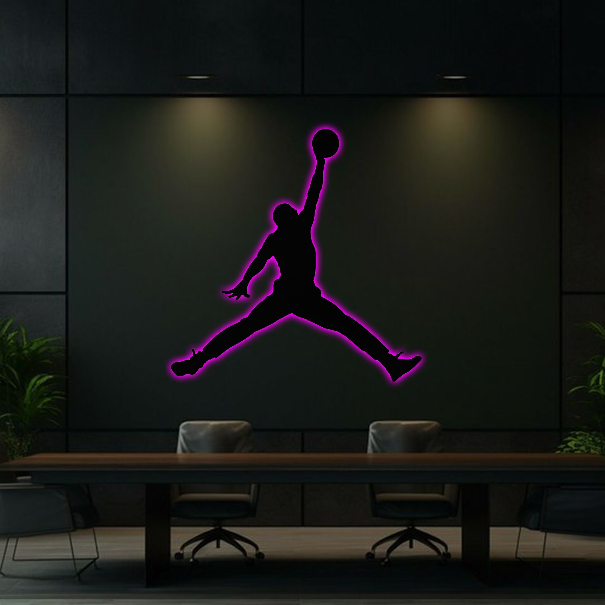 Shayona Personalized  SNEAKERHEAD  Backlit LED Logo with Acrylic Finish