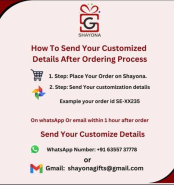 Shayona Personalized Architect LED Lamp – Custom Engraved Name Desk Light for Architects & Designers