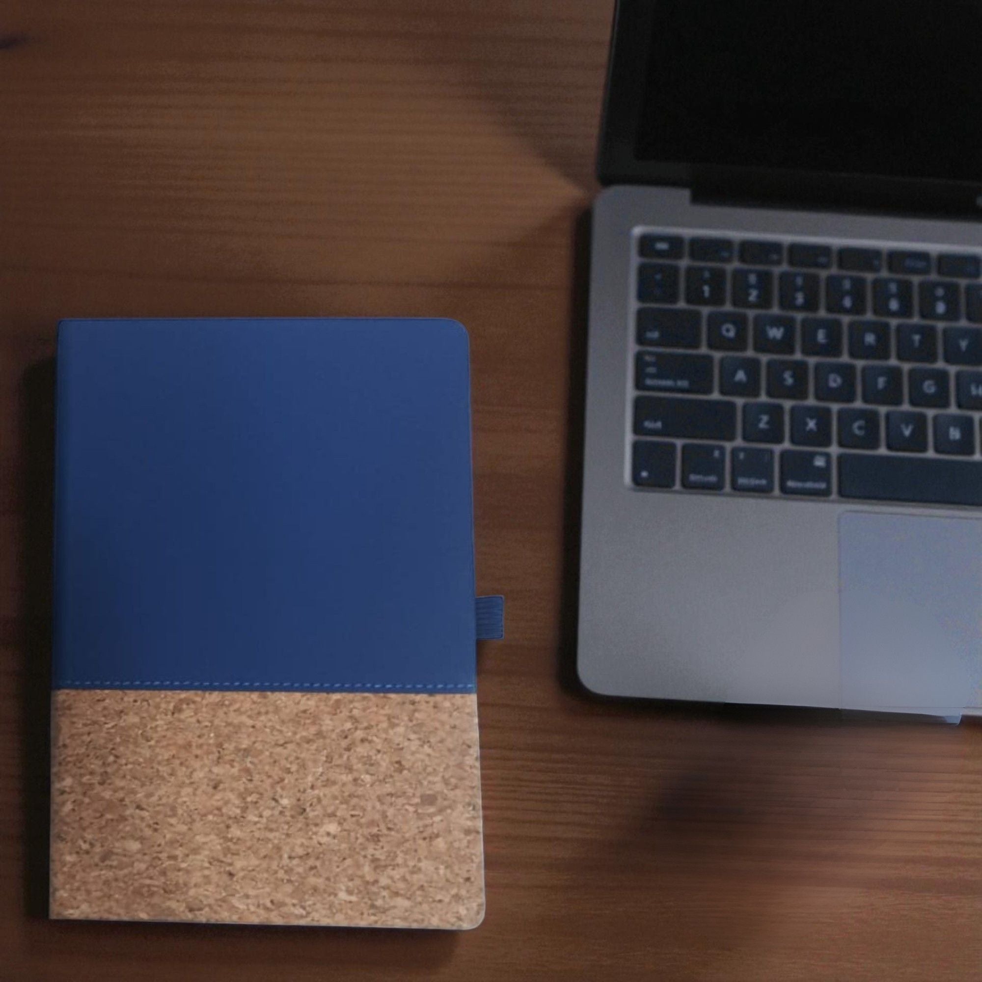 SHAYONA GIFT SHOP-Modern Professional Cork and PU Leather Diary – Personalized Gifting Notebook