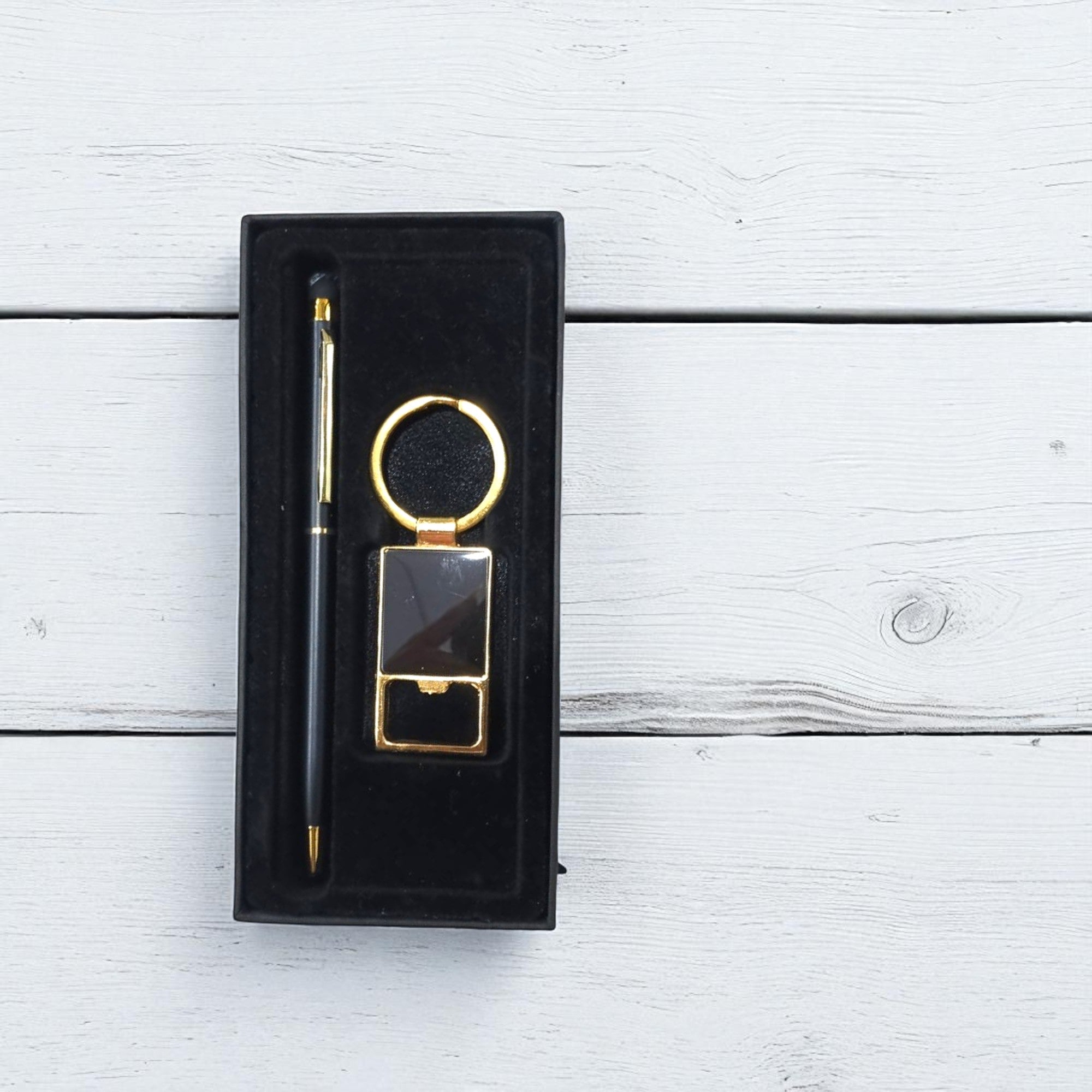 Shayona Premium gift 2-in-1 Gift Set – Elegant Pen & Metal Keychain in Luxury Box | Corporate & Personal Gifting Combo