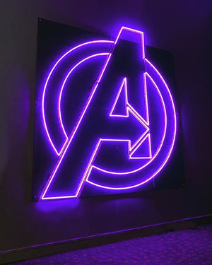 "Assemble Your Style! ⚡ Custom Backlit Logo Here!"