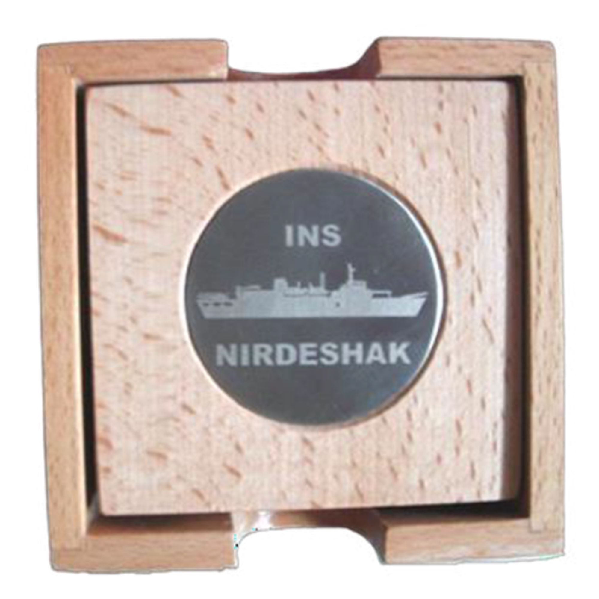 Shayona Wooden Tea Coaster, For Office Desktop DW 1305