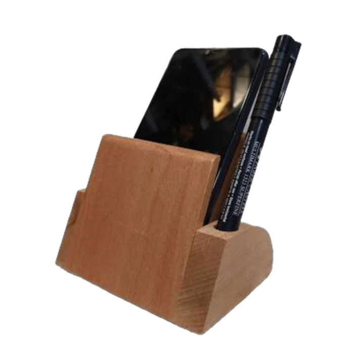 Shayona Wooden Mobile And Pen Stand, For Office Desktop DW 6059