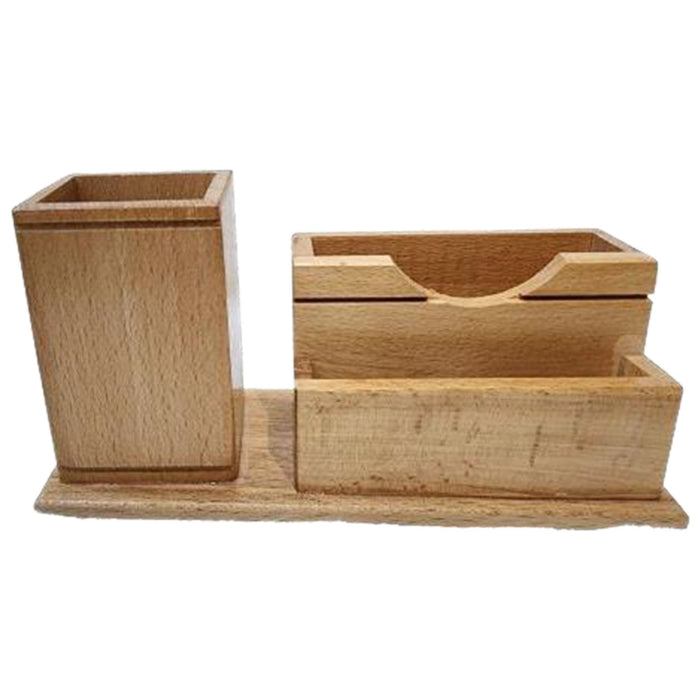 Shayona Wooden Mobile And Pen Stand, For Office Desktop DW 9508