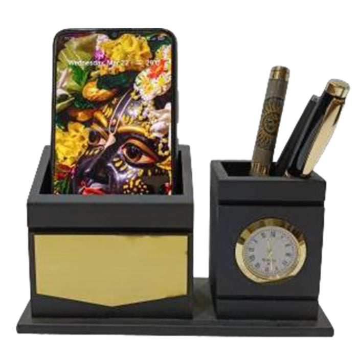 Shayona Wooden Pen Stand