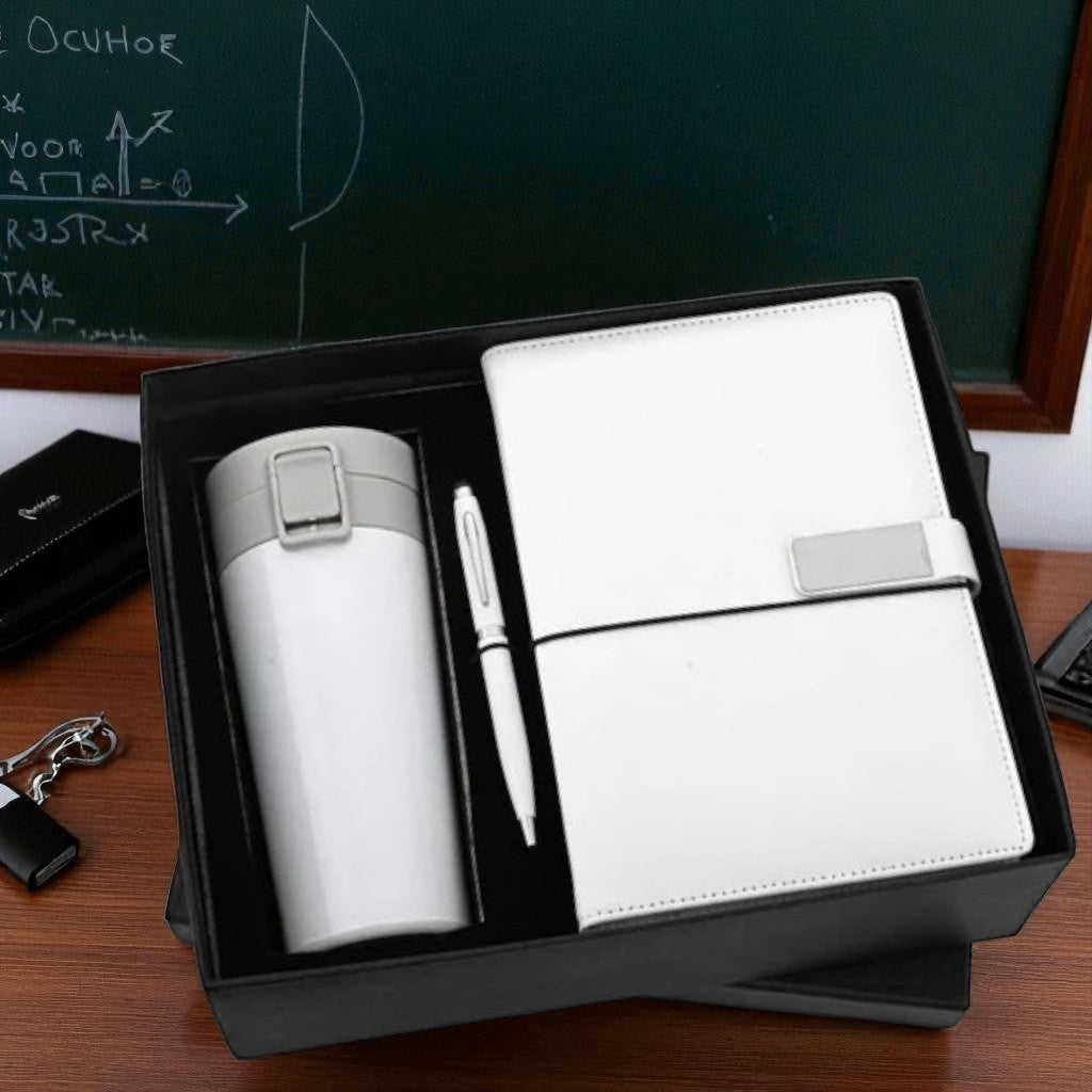 Shayona Premium 3-in-1 Corporate Gift Set – Diary, Pen & Bottle Combo in Luxury Box | Office, Business, Employee & Personal Gifting