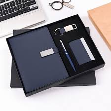 Shayona Luxury gift  4-in-1 Business Gift Set with dairy, Pen, Keychain & card holder | Premium Corporate Gift Hamper for Employees & Clients | Customizable Logo Options