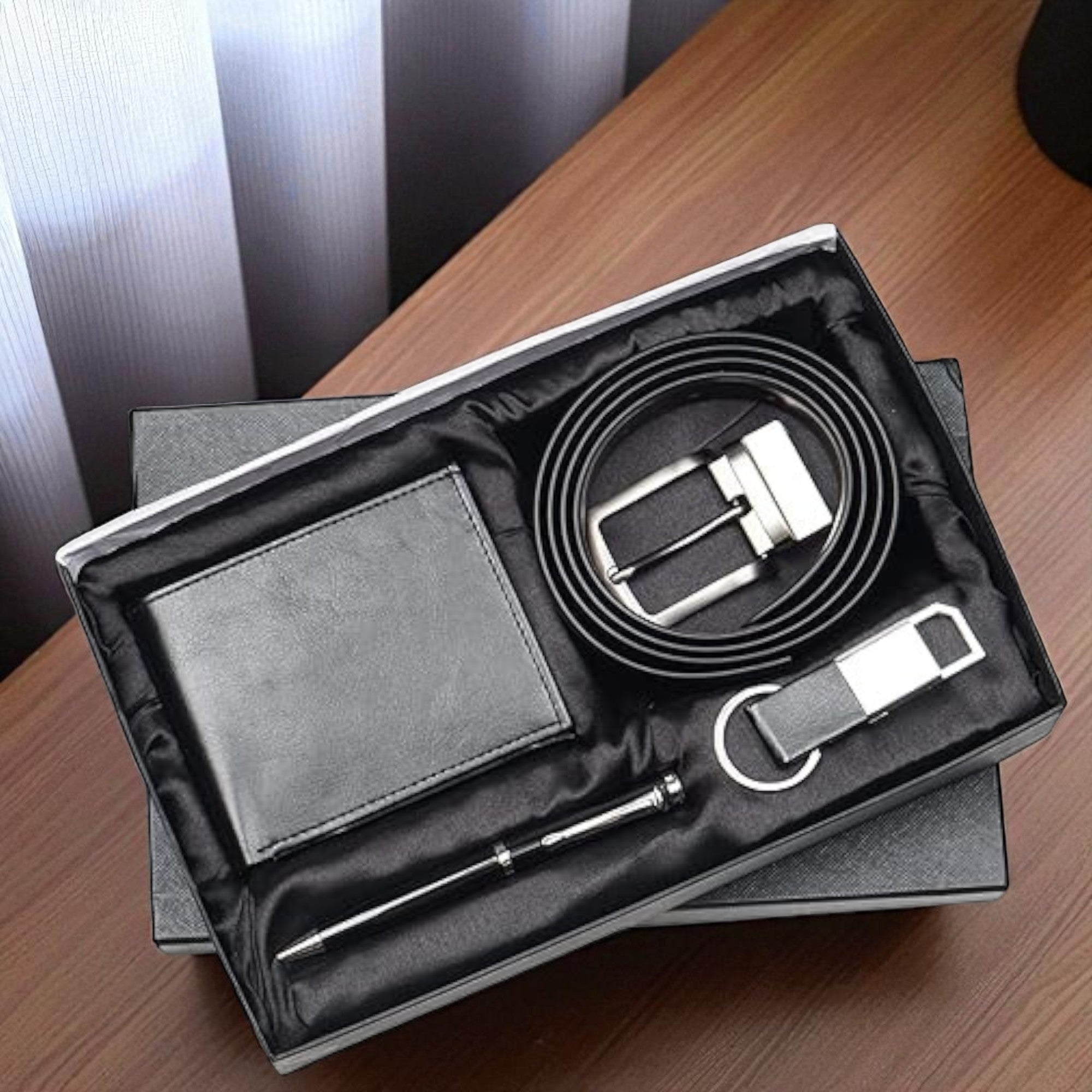 Shayona Pen ,Keychain, wallet and belt gift pack Pen Gift Set For  Employee Joining Kits,  incentives for employees