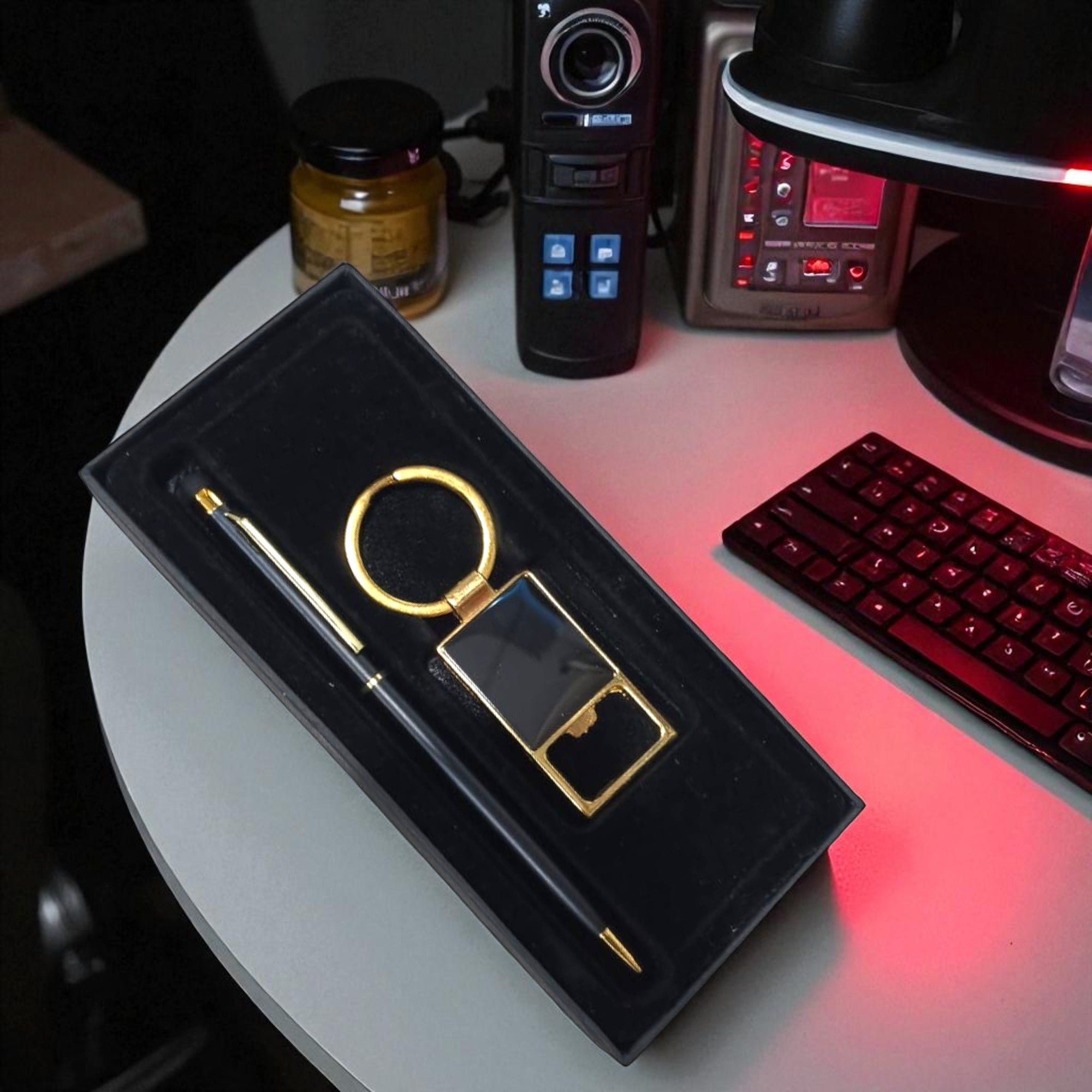 Shayona Premium gift 2-in-1 Gift Set – Elegant Pen & Metal Keychain in Luxury Box | Corporate & Personal Gifting Combo