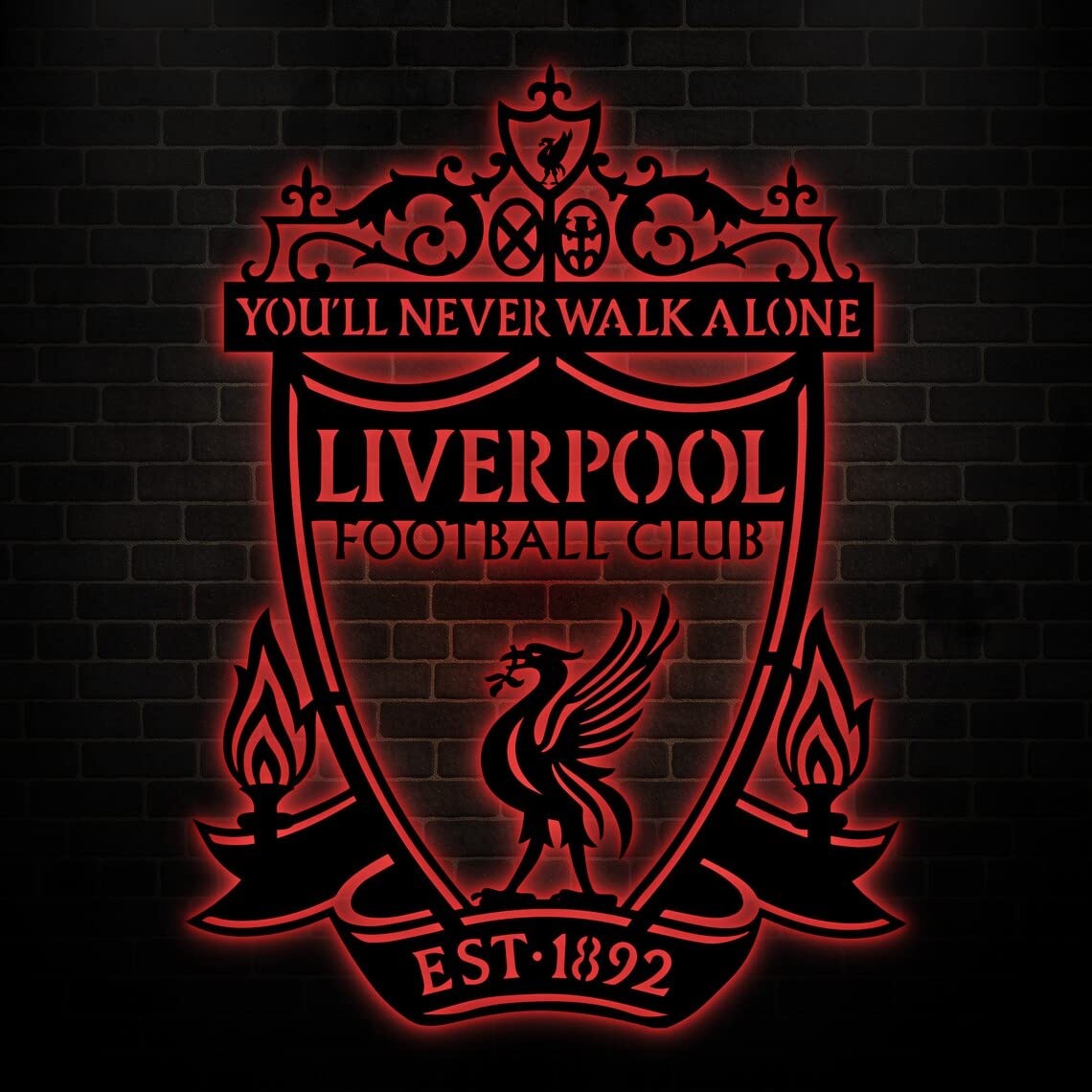 SHAYONA Liverpool Led Sign, Football Led Sign,