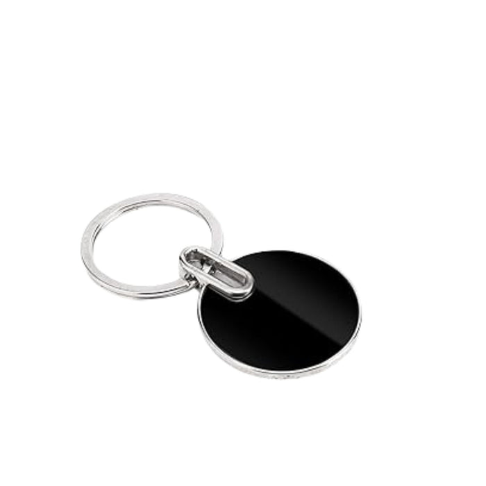 Shayona Silver Round Metal Keychain Car & Bike  Gifts for Husband, Brother, Father Women, Office, ,