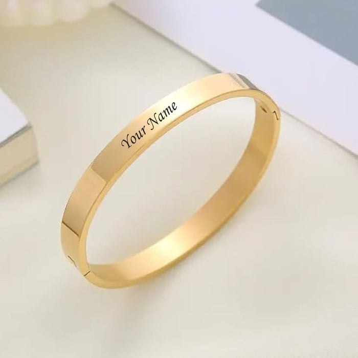 Shayona Customized Kada Bangle Bracelet Unisex Bracelet For Man & Women