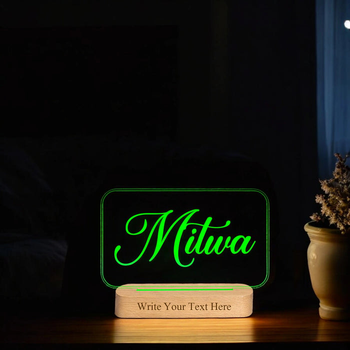 Shayona Personalized Name Lamp