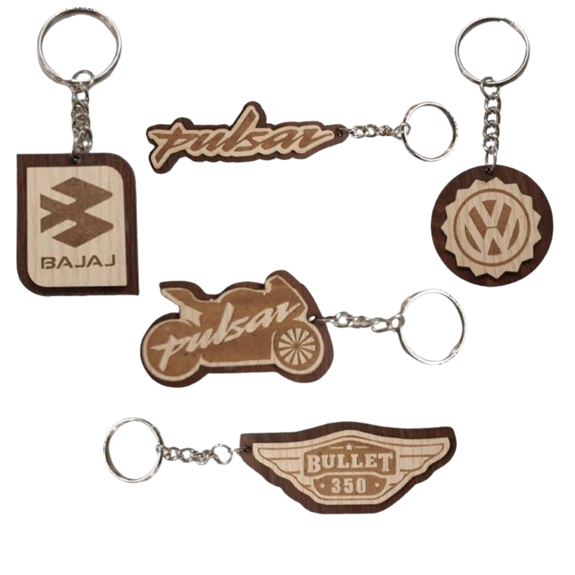Shayona personalized MDF Wooden  keychain-2