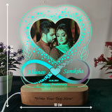 Personalized 3D illusion Photo frame LED Table Lamp