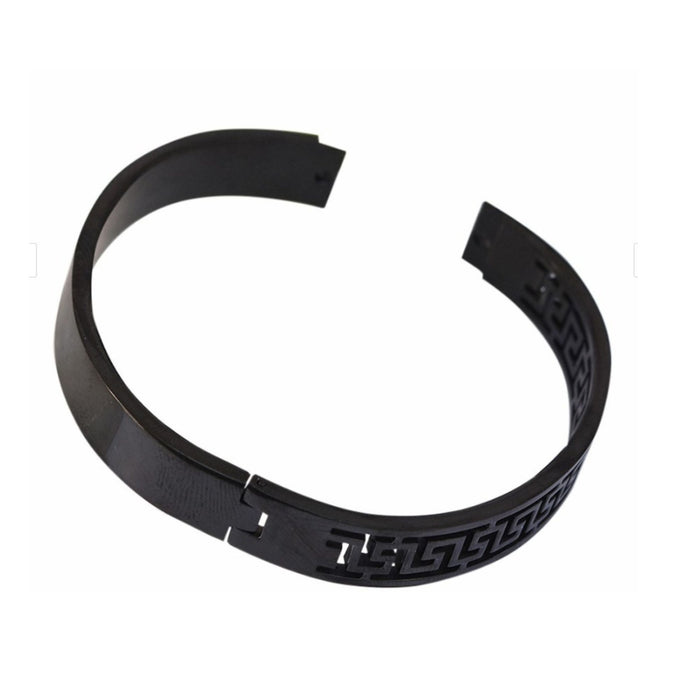 Shayona  Customized Matte black  Stainless  Kada  Bangle Bracelet Unisex Bracelet For Man & Women