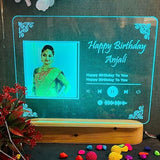 "Personalize Your Celebration with Spotify Plaque Table Lamp!"