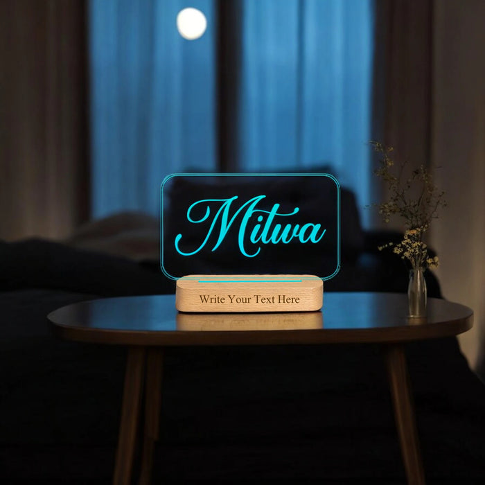 Shayona Personalized Name Lamp