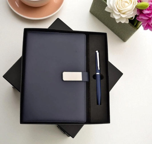 Shayona Premium Diary & Pen Gift Set – Luxury Notebook with Pen in Elegant Box | Corporate & Personal Gift Combo