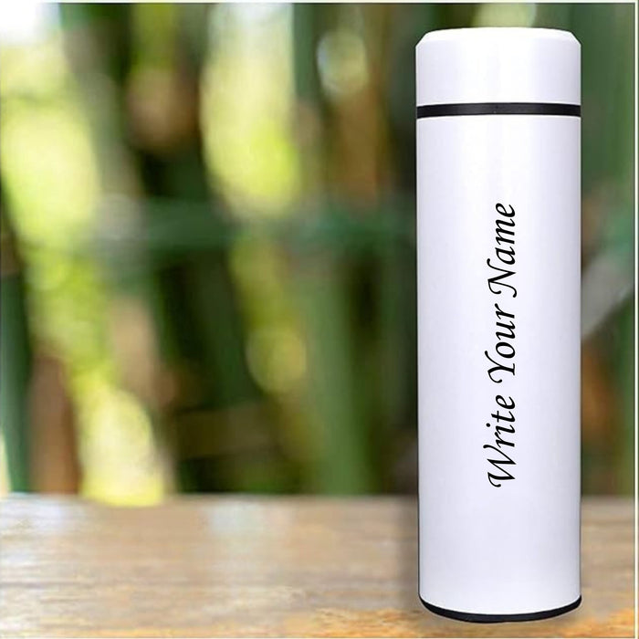 shayona white Temperature Display Bottle