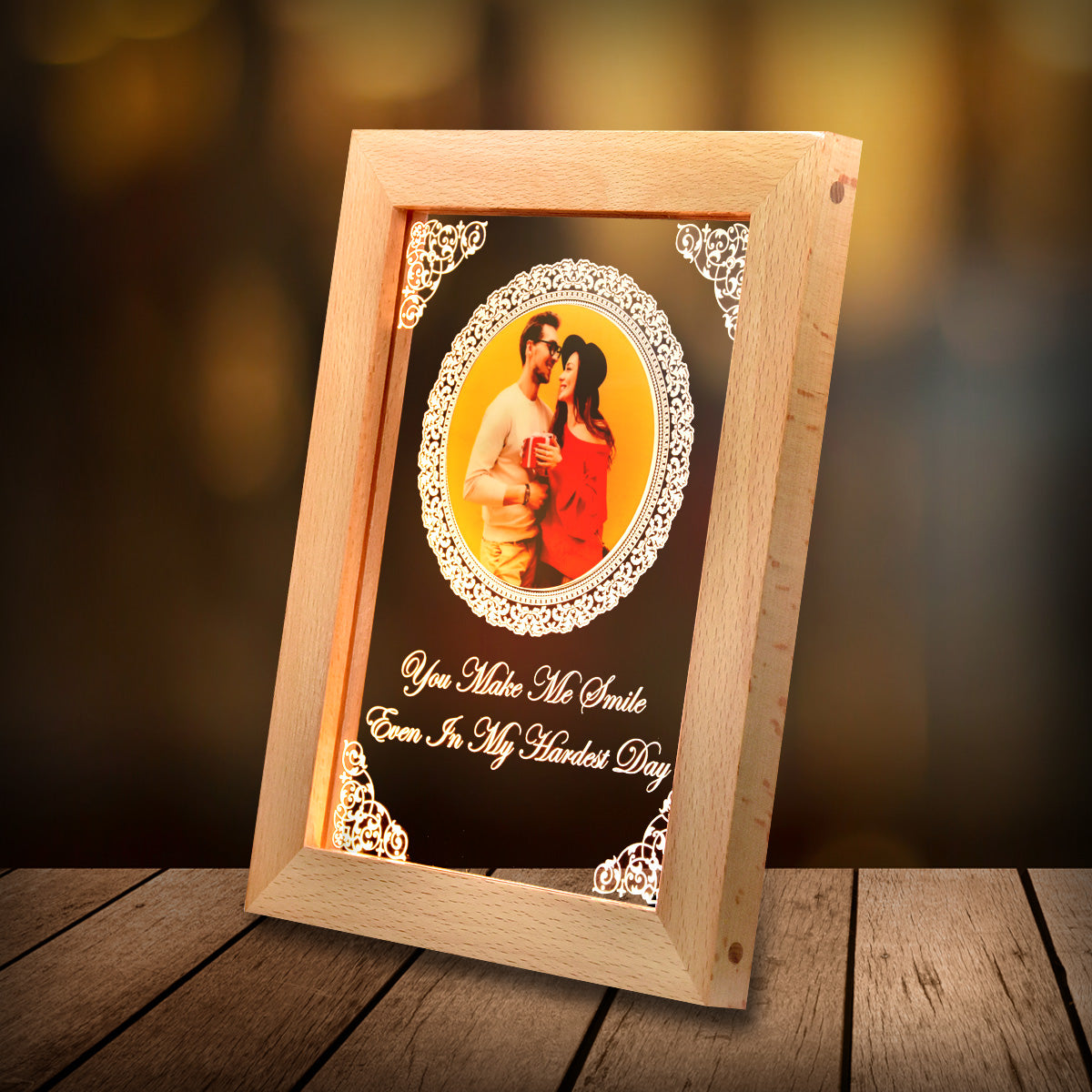 Custom Photo Frame, Personalized Photo Plaque