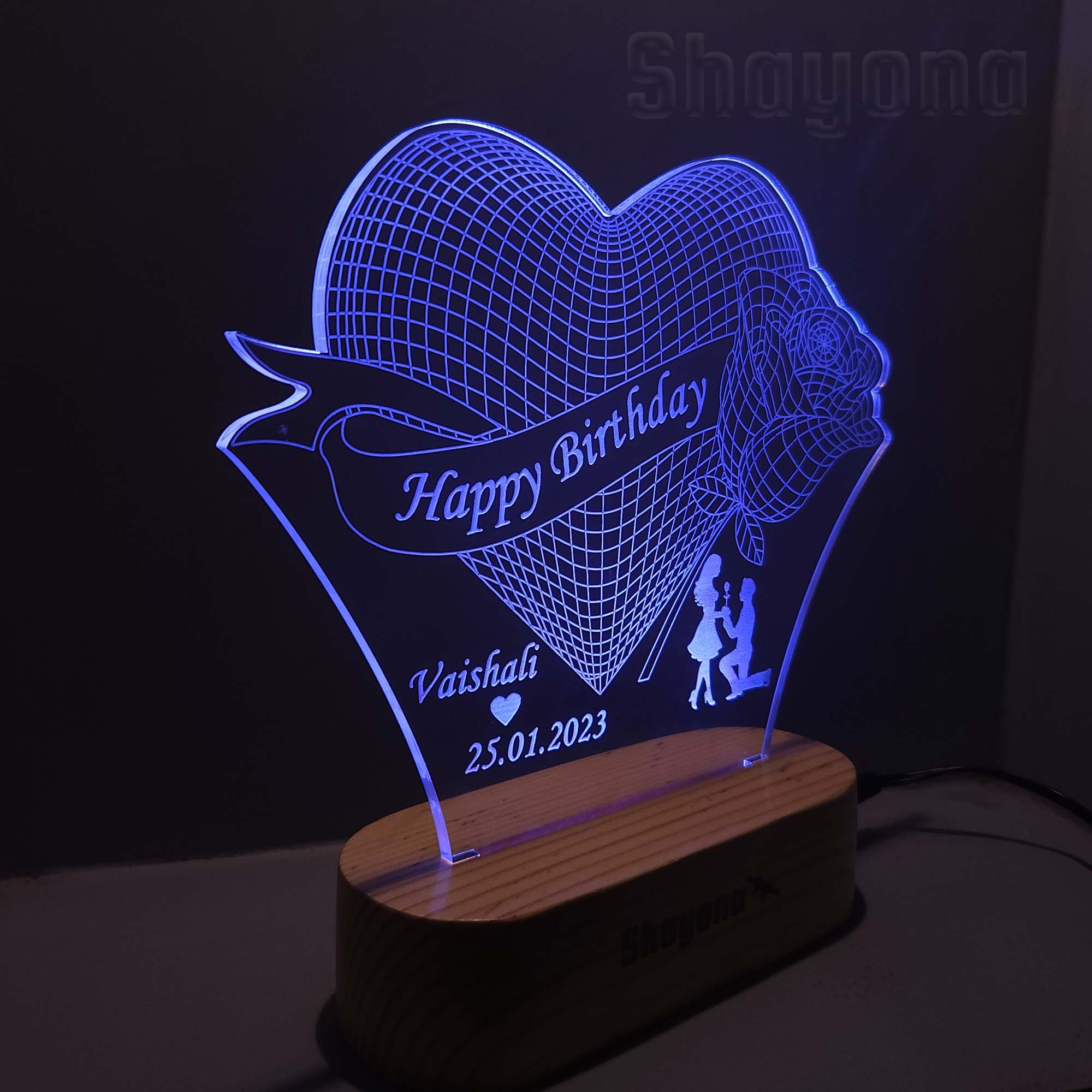 Personalized Led Lights Bedroom Decor