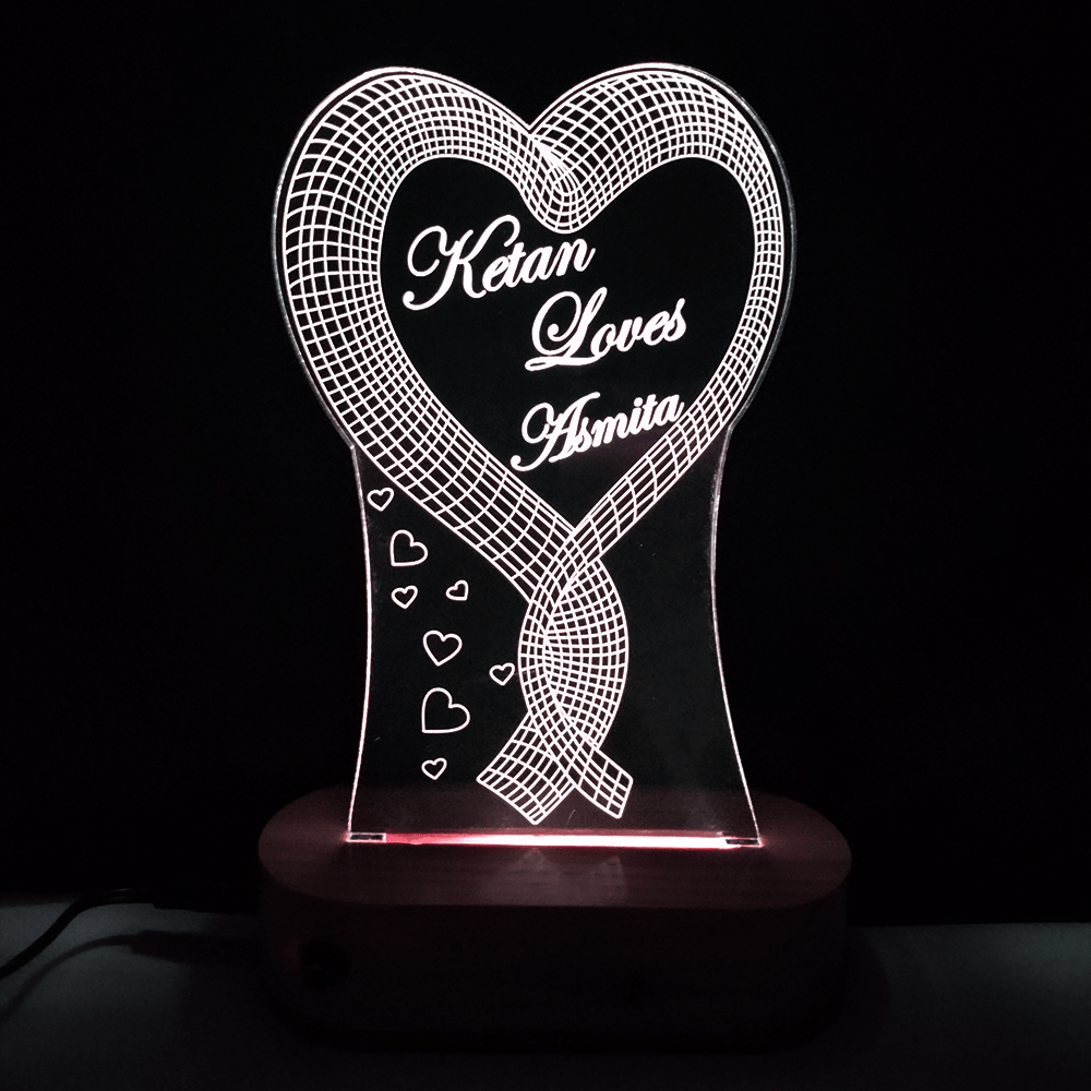 acrylic Romantic Home Decor 