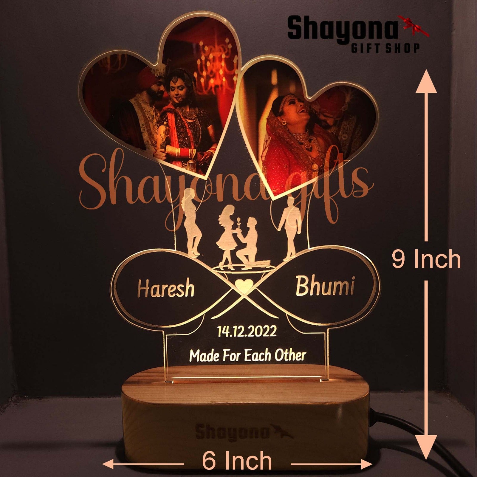  Customizable Desk Lamp with Your Image