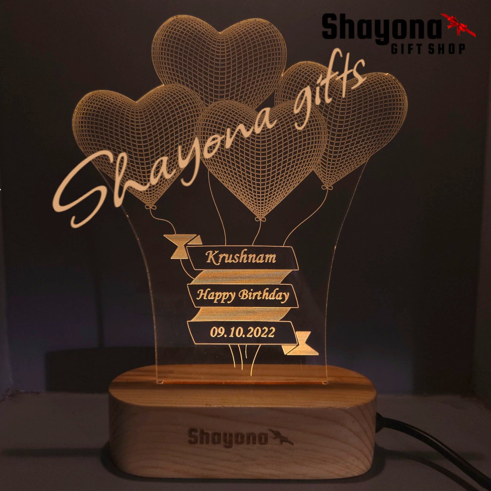 Custom Photo Led Lamp